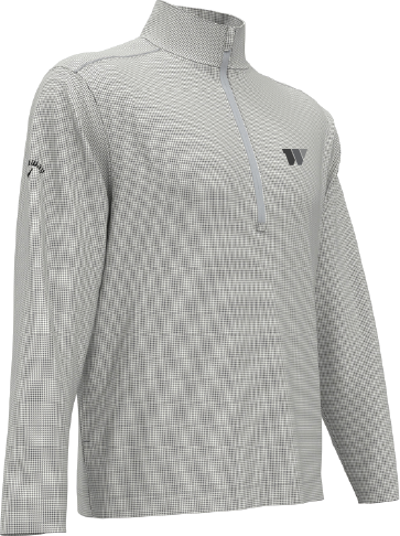 CALLAWAY HOUNDSTOOTH 1/4-ZIP PULLOVER – My Wyler Gear
